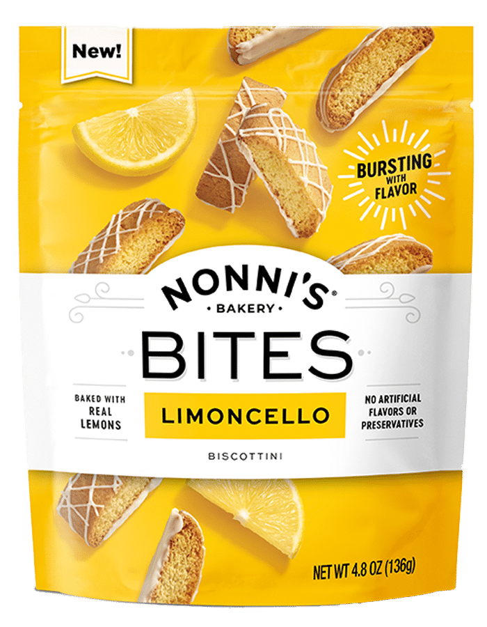 Nonni's Limoncello Bites