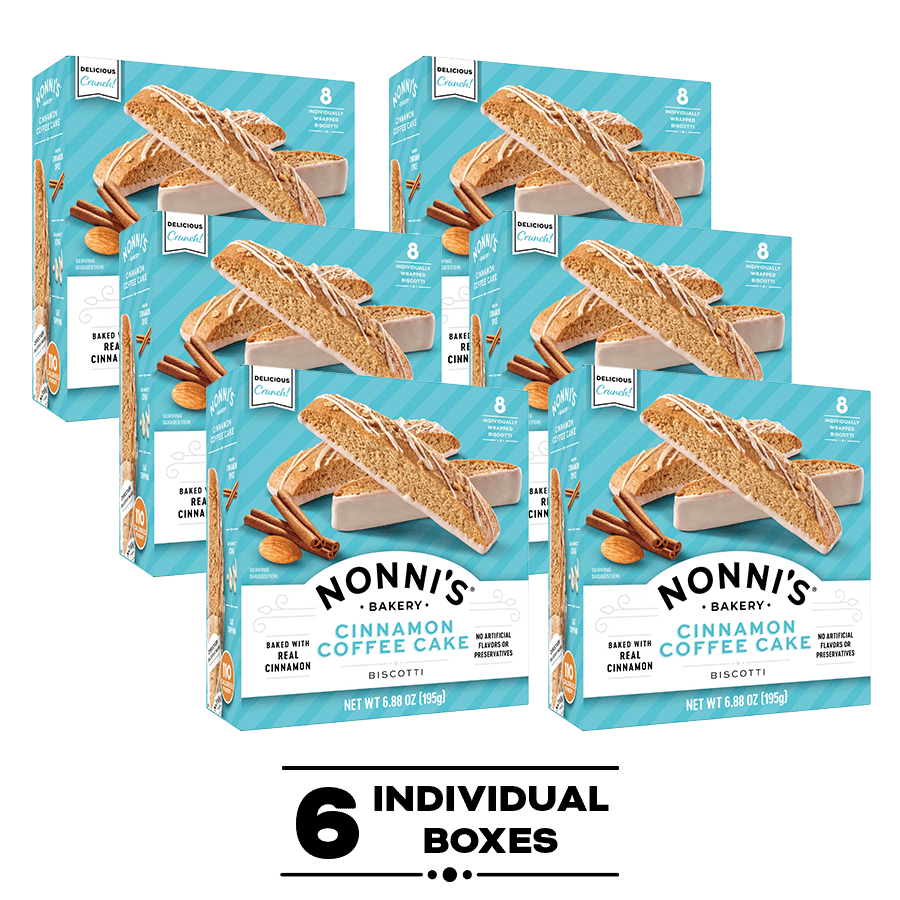 Nonni's Cinnamon Coffee Cake, 6-Pack