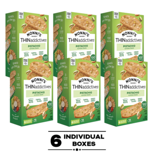 Nonni's THINaddictives Pistachio, 6-Pack
