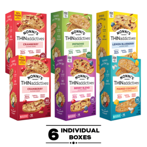 Nonni's THINaddictives Variety Pack, 6-Pack