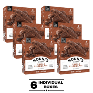 Nonni's Triple Chocolate Biscotti, 6-Pack